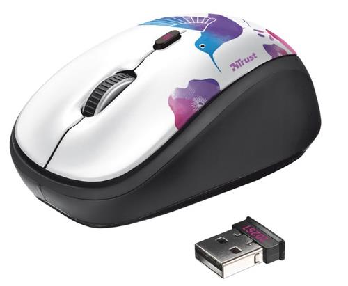TRUST Mouse ottico wireless Trust Yvi bird